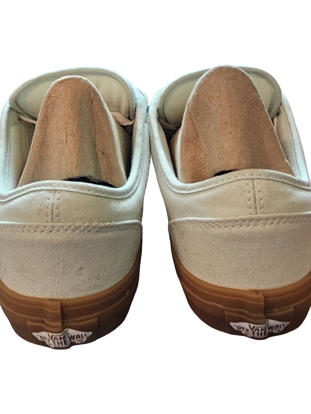 Vans Women’s Size 7 Mint Green Low Top Sneakers Gum Sole Casual Shoes New W.O.T - Picture 5 of 6
